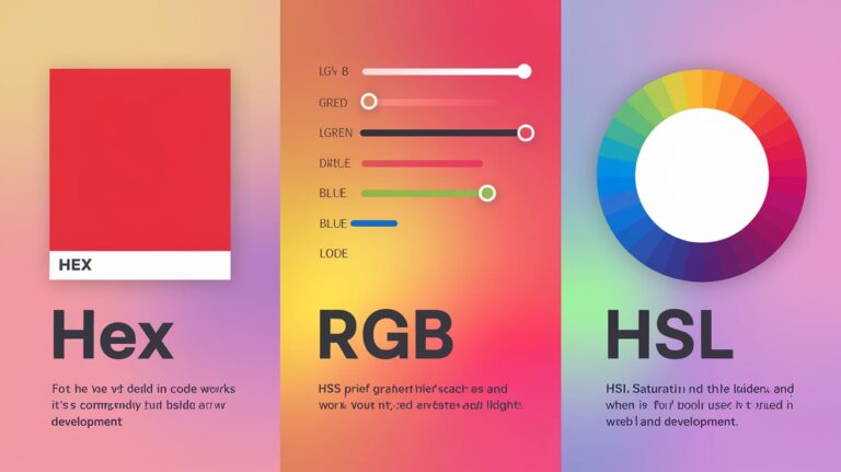 What Are HEX, RGB, and HSL Color Codes A Beginner’s Guide